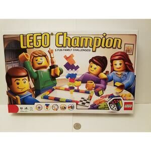 LEGO Champion Game #3861 -Fun Family Challenges, all LEGO's complete - Retired